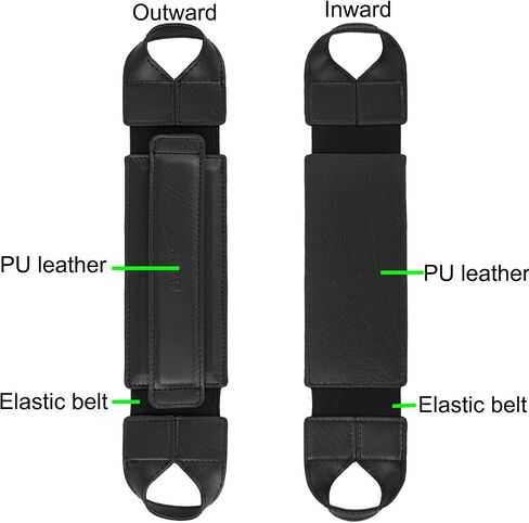 joylink Tablet Hand Strap 10 Inch, Fits Over Protective Case, 360° Swivel Grip, iPad 9th 10th Gen Samsung Galaxy Tab, Artists Reading, Black in Saudi Arabia