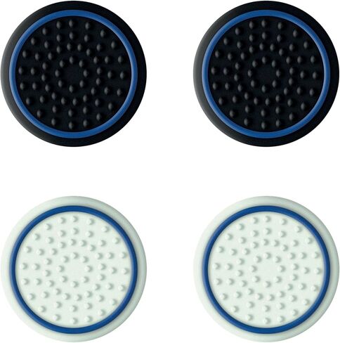 Trust Gaming GXT 266 PS5 Joystick Cap, PlayStation 5 Controller Stick Cap [4 Pack] Silicone Thumb Protection Case, Thump Grips for DualSense Controller – Black in Saudi Arabia