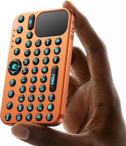 HOU Mini Bluetooth Keyboard, Magnetic Portable ，Touchpad& 7-Color Backlight in Saudi Arabia