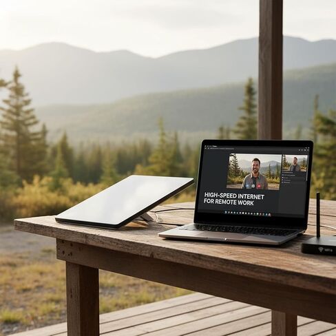 NEW Satellite Internet Mini Kit Compatible with STARLINK – 4th Gen Antenna & Wi-Fi Router, High-Speed Internet for RV, Travel, Camping & Remote Work, Supports Up to 256 Devices in Saudi Arabia