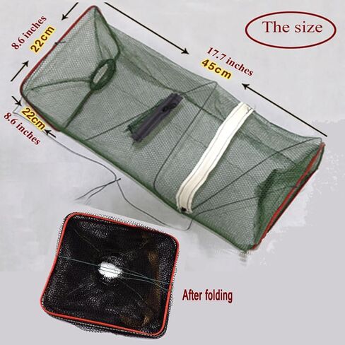 Minnow Trap & Bait Bucket Set Fishing Kit Fish Catching Tools for Kids in Saudi Arabia