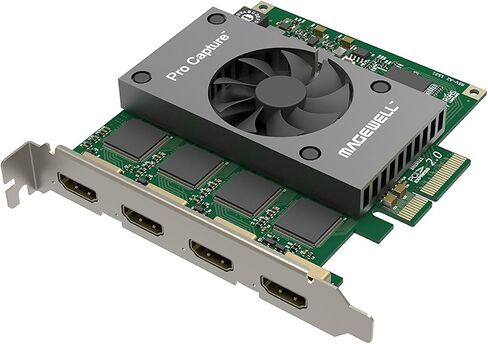 Magewell Pro Capture Dual HDMI 11080 – Dual-Channel HDMI PCIe Capture Card for HD Video Ingest for Live Streaming, Recording & Production in Saudi Arabia