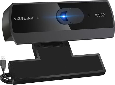 1080P Webcam with Built-in Microphone, W2N Web Cam, Privacy Cover, 75° FOV, Noise Cancellation, Plug & Play Web Camera for Computer, USB Webcam for Pc, Laptop, Desktop, Mac in Kuwait