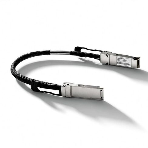 SpeedyFiber 1-Pack 0.4 Meter 400G QSFP112 DAC Cable, High-Speed AI Cluster Stacking Cable for ASUS Ascent GX10 in Saudi Arabia