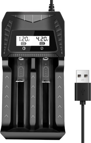 18650 Battery Charger, WAVYPO 12 Bays Smart Universal LCD Charger for Rechargeable Li-ion LiFePO4 IMR AA AAA Ni-MH Ni-Cd Batteries (Not fit 21700) in Saudi Arabia