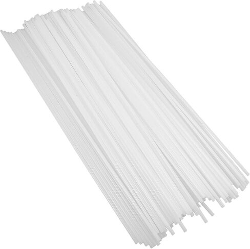 Didiseaon 100pcs White Plastic Binding Machine Riveting Tubes 4.8x500mm for Voucher and Document Binding, Firm Press Rivet Tube Performance for High Volume Document Processing and Financial in Saudi Arabia