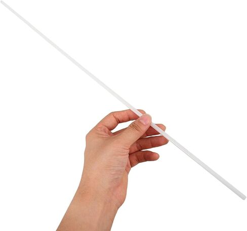 Didiseaon 100pcs White Plastic Binding Machine Riveting Tubes 4.8x500mm for Voucher and Document Binding, Firm Press Rivet Tube Performance for High Volume Document Processing and Financial in Saudi Arabia