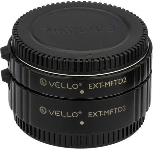 Vello EXT-MFTD2 Auto Extension Tube Set for Micro 4/3 Mounts and Lenses in Saudi Arabia