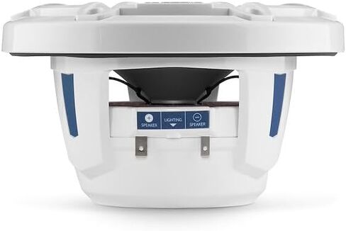 JL Audio M6 Series 6.5" Marine Coaxial Speakers w/Gloss White Sport Grille - M6-650X-S-GwGw [010-03090-00] in Saudi Arabia