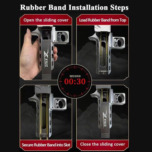 Slingshot for Adults with Magazine 2 Bands and 100 Balls CNC Aluminum Alloy Professional Target Practice Slingshot with Fiber Optic Sight, Outdoor Shooting Game Sling Shot for Adults in Saudi Arabia
