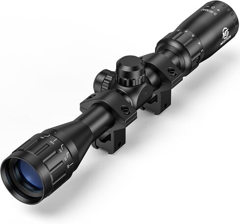 Midten 3-9x32 AO Rifle Scope Optics R4 Reticle Crosshair Scope with Mounts in Saudi Arabia