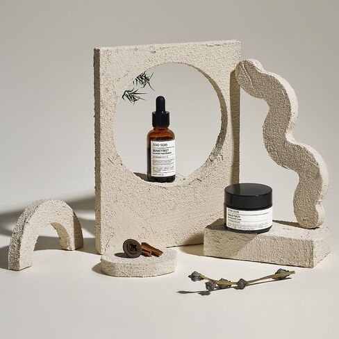 6PCS Product Photography Props: Small Product Photoshoot Props | Wooden Texture Photo Props for Jewelry Cosmetics Mini Items Picture in Saudi Arabia