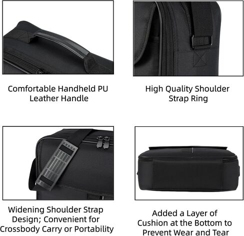 Carrying Bag for ViewSonics PX700HDH Projector | Storage Case Bag for ViewSonics PA503HD/LS740HD/PS502W/PA503S Projector & Accessories, Wear-resistant & Shockproof in Saudi Arabia