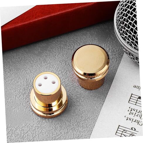 2pcs Balanced Cap XLR Noise Reducing Caps XLR End Caps Speaker Accessories XLR Balance Adapter Caps Microphone Audio Adapter Cap XLR Cable Cap XLR Caps XLR Dust Cap in Saudi Arabia