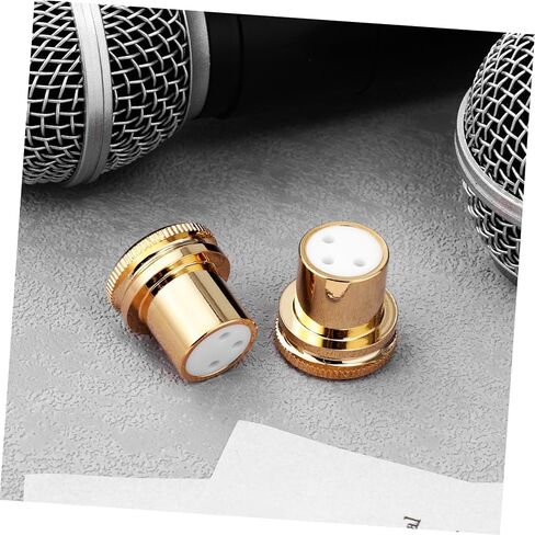 2pcs Balanced Cap XLR Noise Reducing Caps XLR End Caps Speaker Accessories XLR Balance Adapter Caps Microphone Audio Adapter Cap XLR Cable Cap XLR Caps XLR Dust Cap in Saudi Arabia