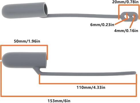 ECSiNG 2Pcs Anti-Dust Plug Silicone Caps Compatible with Starlink Gen 2/V3 Cable Plugs in Saudi Arabia