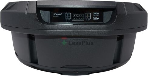 Cerwin Vega Vega 12" 300W RMS Passive Subwoofer for Spare Tire - Solid Non-Resonant Enclosure, Deep Bass, Fits Most Cars, 20-500Hz Frequency, 4+4 Ω Impedance, Ideal for Car Audio Systems VS12 in Saudi Arabia