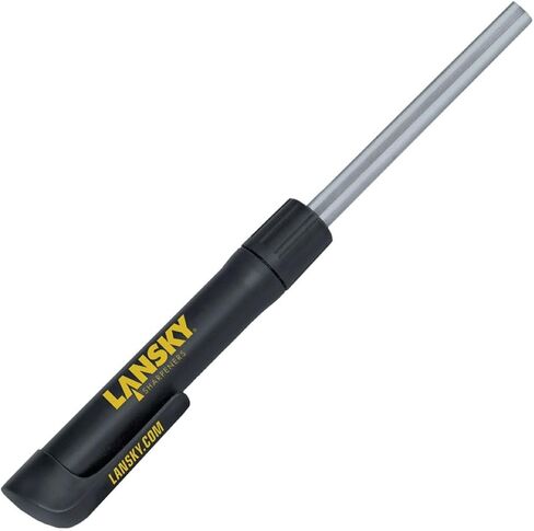 Lansky Retractable Diamond Pen Knife Sharpener, Black, One Size (DROD1) in Saudi Arabia