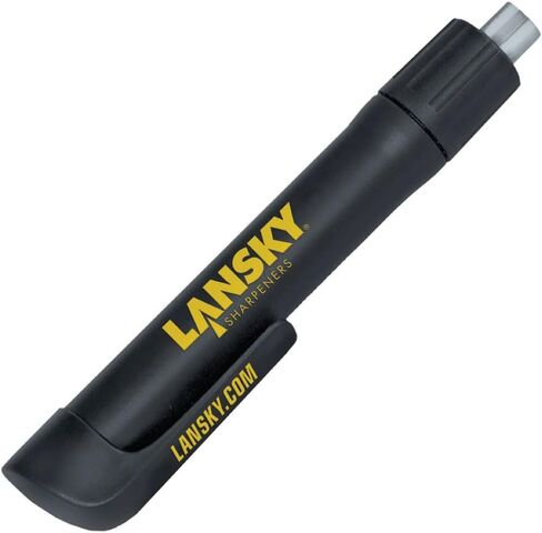 Lansky Retractable Diamond Pen Knife Sharpener, Black, One Size (DROD1) in Saudi Arabia