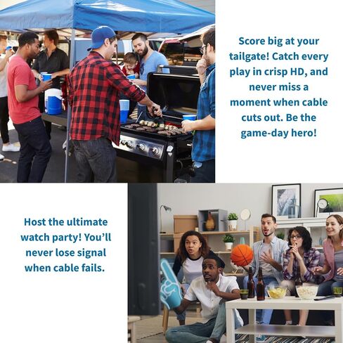 Antennas Direct ClearStream 4 UHF Indoor Outdoor TV Antenna, Multi-Directional, 70+ Mile Range, 4K 8K UHD, NEXTGEN TV – w/20-inch Mast, Reflectors in Saudi Arabia