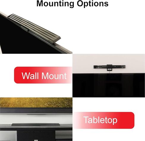 GE Hover Amplified HD Digital TV Antenna, Easy Mount on Top Design in Saudi Arabia