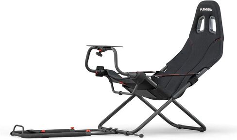 PLAYSEAT Challenge Racing Simulator Cockpit | Foldable & Adjustable | for High Performance Sim Racing | Compact & Flexible | Supports All Steering Wheels & Pedals | for PC and Console in Saudi Arabia