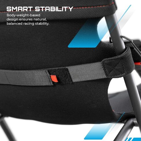 PLAYSEAT Challenge Racing Simulator Cockpit | Foldable & Adjustable | for High Performance Sim Racing | Compact & Flexible | Supports All Steering Wheels & Pedals | for PC and Console in Saudi Arabia