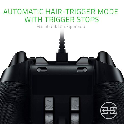 Razer Wolverine Ultimate Officially Licensed Xbox One Controller: 6 Remappable Buttons and Triggers - Interchangeable Thumbsticks and D-Pad - For PC, Xbox One, Xbox Series X & S - Black in Kuwait
