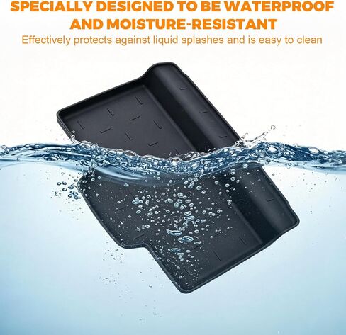 Wireless Protective Charging Mat for Mazda CX5 Accessories 2026 | Silicone Anti-Slip Waterproof Wireless Charging Mat Center Console Interior Accessories Fit for 2026 Mazda CX5 Accessories in Saudi Arabia