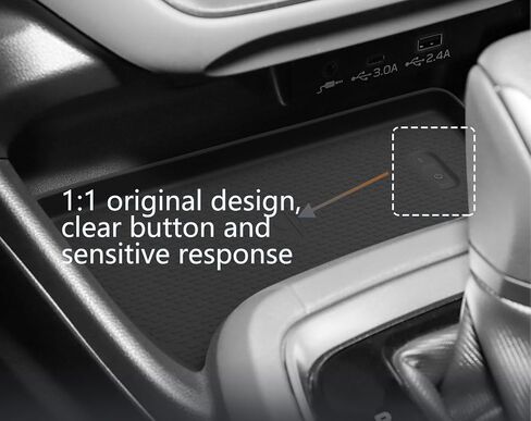 Wireless Charging Protective Mat for Subaru Crosstrek 2025, Car Wireless Charger Anti-Slip Pad, Cordless Charger Heat Insulating Silicone Material Non Slip Waterproof Accessories for Car Easy to Clean in Saudi Arabia