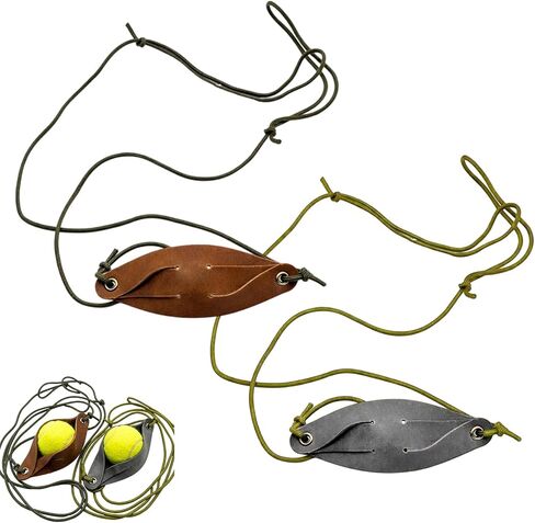 2-Pack for Outdoor Enthusiasts and Dog Owners,Shepherd Sling, Rock Sling for Throwing Practice and Survival Skills in Saudi Arabia