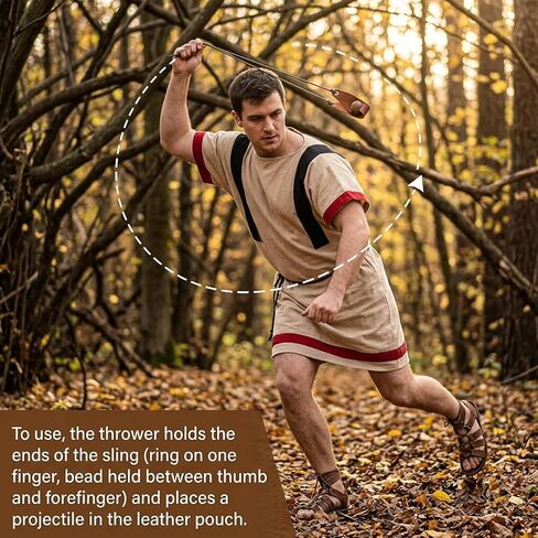 2-Pack for Outdoor Enthusiasts and Dog Owners,Shepherd Sling, Rock Sling for Throwing Practice and Survival Skills in Saudi Arabia