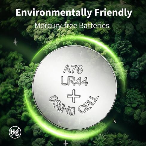 NICEBATT LR44 Batteries 60 Pack, AG13 L1154F 357 303 SR44 A76 Premium Alkaline 1.5V Button Coin Cell Battery in Saudi Arabia