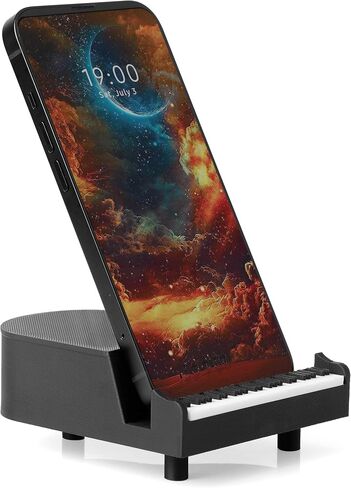VELENTI Gamer Chair Phone Stand - Phone Holder for Smartphones, Kindles Up to 19 cm Tall - Fun Gaming Accessories for Gamers - Useful Gamer Gadgets - Lovely Birthday Gift for Gamers in Saudi Arabia