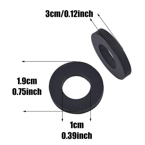 5-Pack Sparkling Water Maker Soda Streaming Machine Silicone Sealing Gasket Washer for TR21-4 Connector in Saudi Arabia