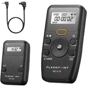 مجموعة إطلاق مصراع التحكم عن بعد اللاسلكي Flashpoint Wave Commander II لكاميرات Canon ذات 3 دبابيس، Godox TR-C3 in Kuwait