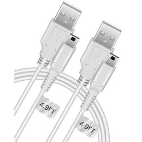 3DS Charger USB Cable - 4.9FT OEM Original Replacement Power Charging Cord for New 3DS 2DS XL 2DS DSi DSi XL (Bulk Packaging) (2) in Saudi Arabia