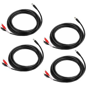 KSK 79-inch Chew Proof Trail Camera Power Cord, 5.5x2.1mm DC External Power Cable, Compatible with Spypoint, Stealth Cam, Moultrie, Muddy, etc(4 PC) in Saudi Arabia