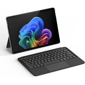Junfire Detachable Keyboard for Microsoft Surface Pro 12 (2025) | 7-Color Backlit, Wireless, Touchpad, 14 Shortcut Keys, 30H Battery, Magnetic, Rechargable, Purple in Saudi Arabia