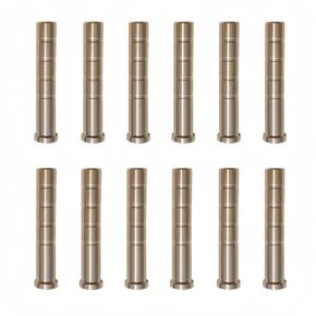 12 Pack Archery Arrow Aluminum Inserts for ID 6.0mm / 6.2mm / 7.6mm Carbon Arrows, Crossbow Arrow Tips Inserts Fit Compound Bow Recurve Bow Inserts for Field Points Arrowheads in Kuwait