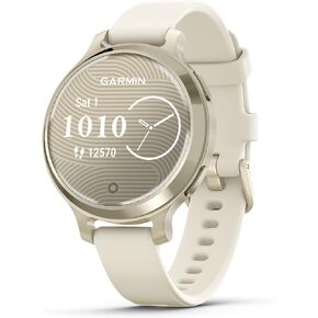 ساعة ذكية Garmin Lily® 2 Active، صغيرة وأنيقة بنظام تحديد المواقع العالمي (GPS)، 38 ملم، عظمة | تصميم صغير وأنيق، نظام تحديد المواقع العالمي (GPS) مدمج، بطارية الجسم™، نقاط النوم، تتبع اللياقة البدنية والتطبيقات الرياضية، Garmin Pay™ in Saudi Arabia