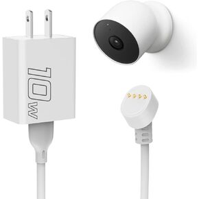 Power Cable Compatible with Google Nest Cam Outdoor or Indoor Battery, 10W 25Ft Nest Power Connector Weatherproof Charging Cable Power Your Nest Cam Power Cord in Saudi Arabia
