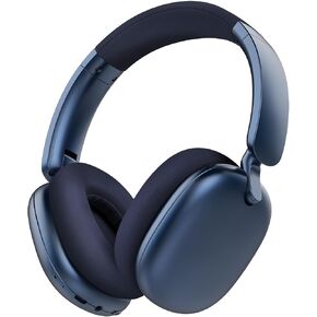 C6 Active Noise Cancelling Headphones, Wireless Over Ear Bluetooth Headphones, 60H Playtime, Lightweight Folding Deep Bass Comfort Fit Ear Cups Headset with Mic for iPad/Travel/PC/Home Silver in Saudi Arabia