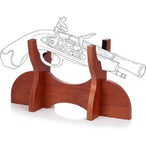 Wooden Pistol Stand Display in Saudi Arabia