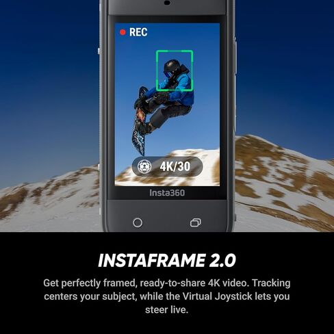 Insta360 X5 Waterproof 8K 360° Action Camera – Low-Light Performance, Invisible Selfie Stick, Replaceable Lenses, 3-Hour Battery, Wind Guard, Stabilized, Triple AI Chip (Renewed) in Kuwait