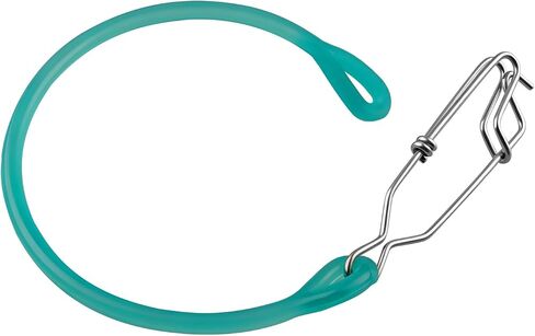 QQZ #371 Downrigger Weight Snubber with Trolling Snap, Green | With trolling snap. Absorbs shock, insulates, prevents snags. Easy grip wet hands. Fits downrigger terminal to weight. in Saudi Arabia