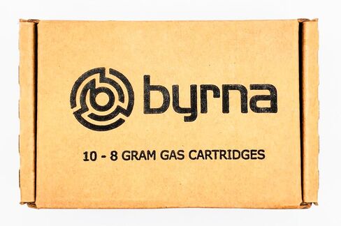Byrna 8 Gram CO2 + Oiler Cartridges | 10 Count Pack | for Byrna SD/CL/HD/EP - (9 CO2 + 1 Oiler Cylinders) in Saudi Arabia