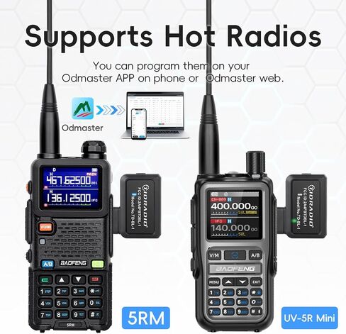 TIDRADIO Ham Radio Wireless Programmer Adapter BL-1:APP & PC BT Programming in Saudi Arabia