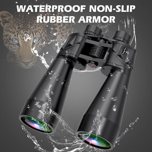 18x70 Professional Astronomy Binoculars for Adults | 70mm Large Aperture,HD Stargazing Binoculars, BAK4 Prism FMC Lens, Waterproof, Low Night Vision,Tripod & Phone Adapter in Saudi Arabia