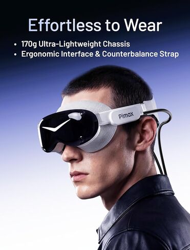 Pimax Dream Air Slam VR Headset-3840 x 3552 Per Eye, 110° FOV with Pimax's ConcaveView Optics, Virtual Reality PC VR Headset + with Controllers in Saudi Arabia
